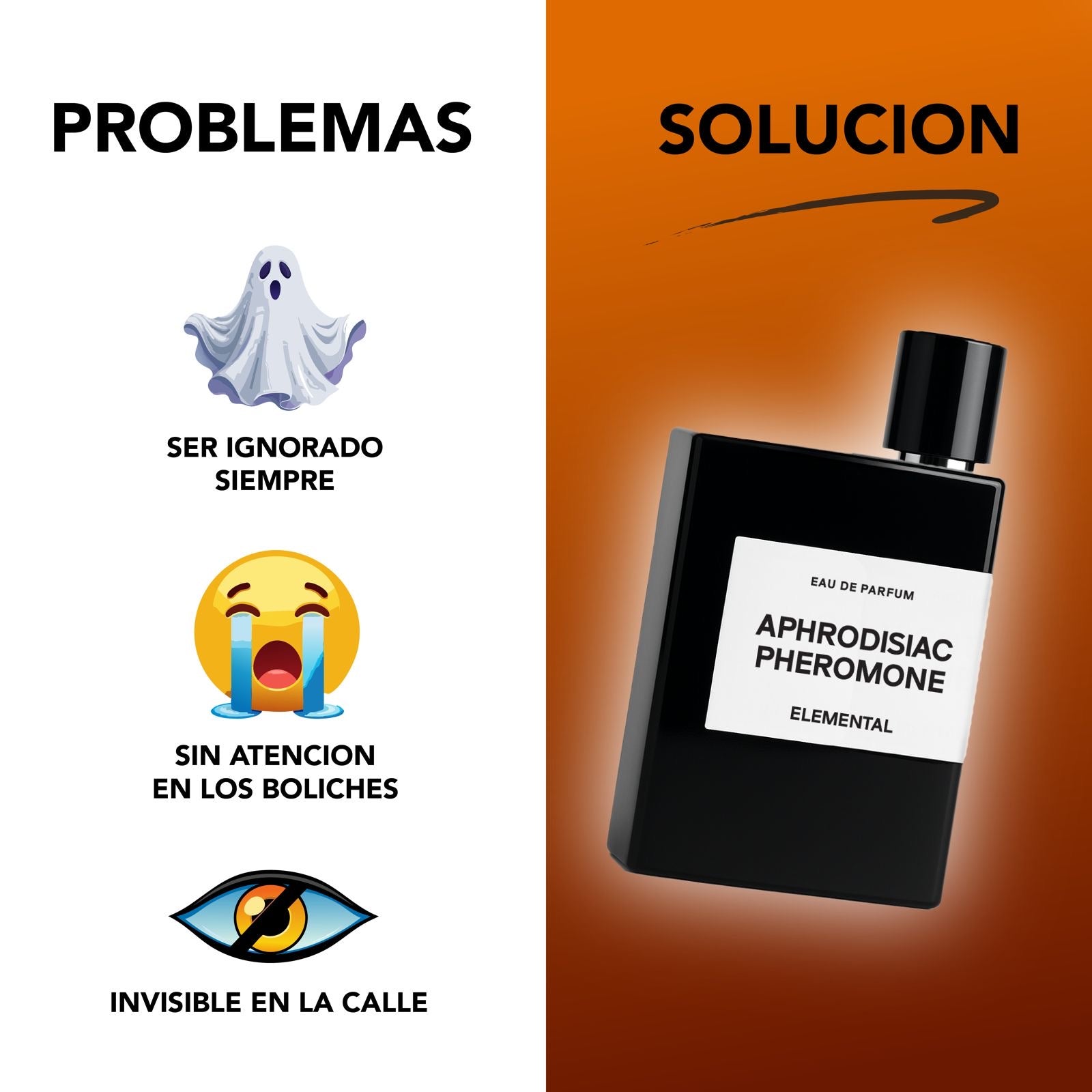 Perfume con Feromonas Elementales