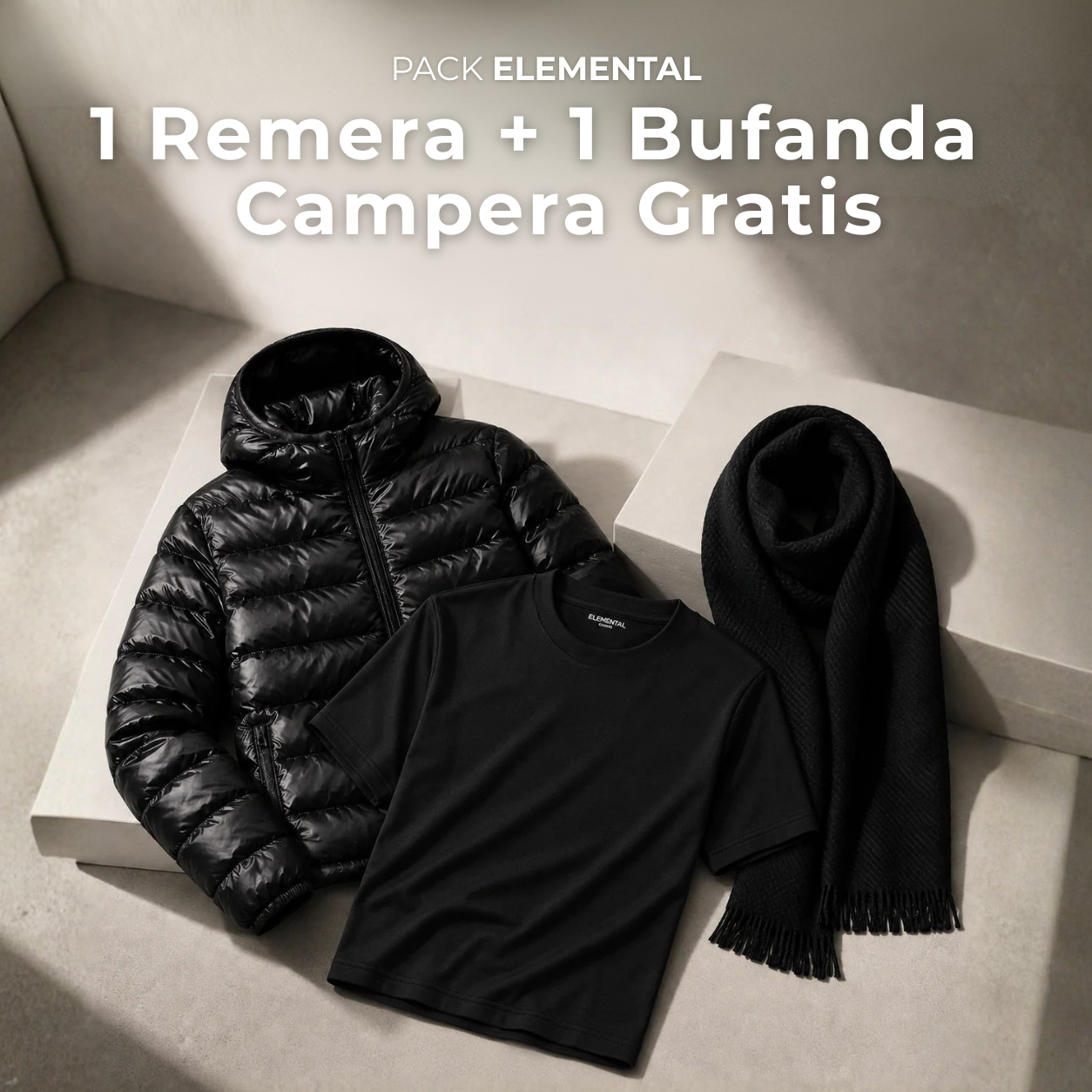 Remera Elemental - Pack Exclusivo