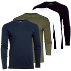 Pack x4 Remeras Manga Larga