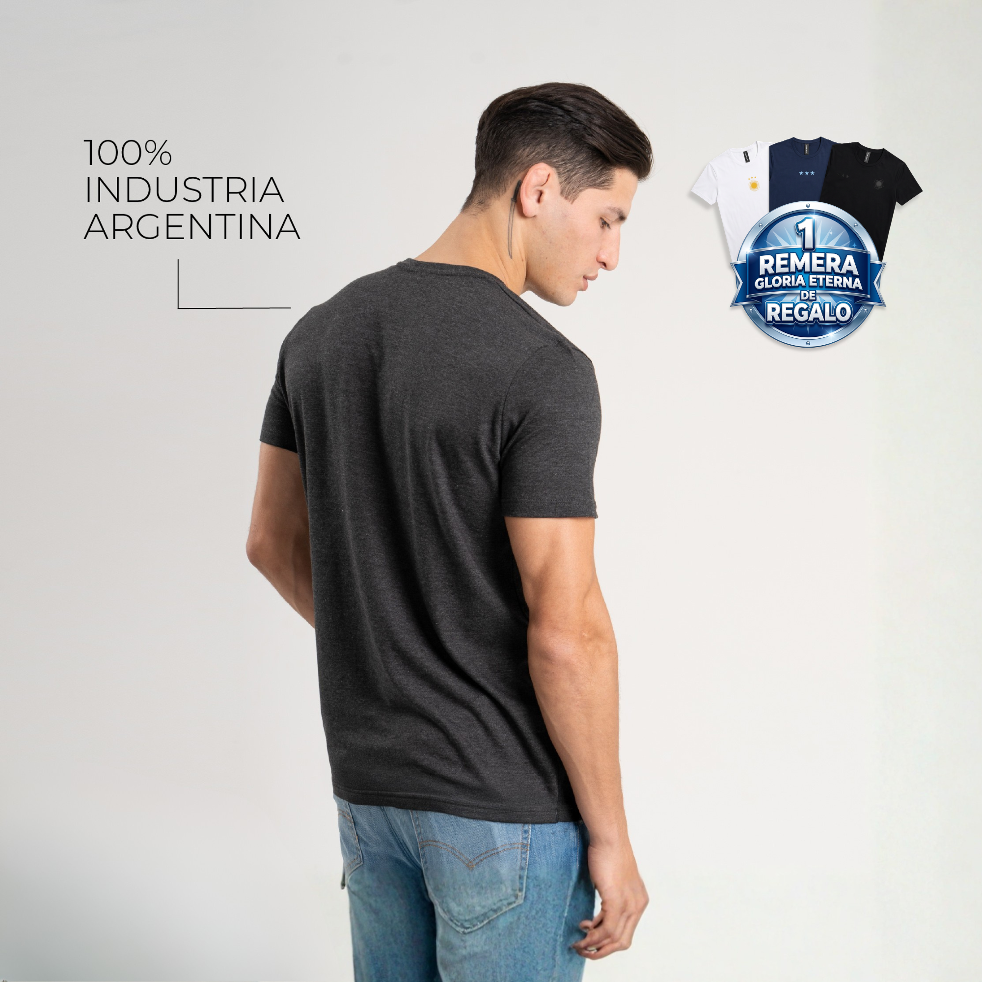 Pack 3 - Remeras que te hacen ver mejor al instante
