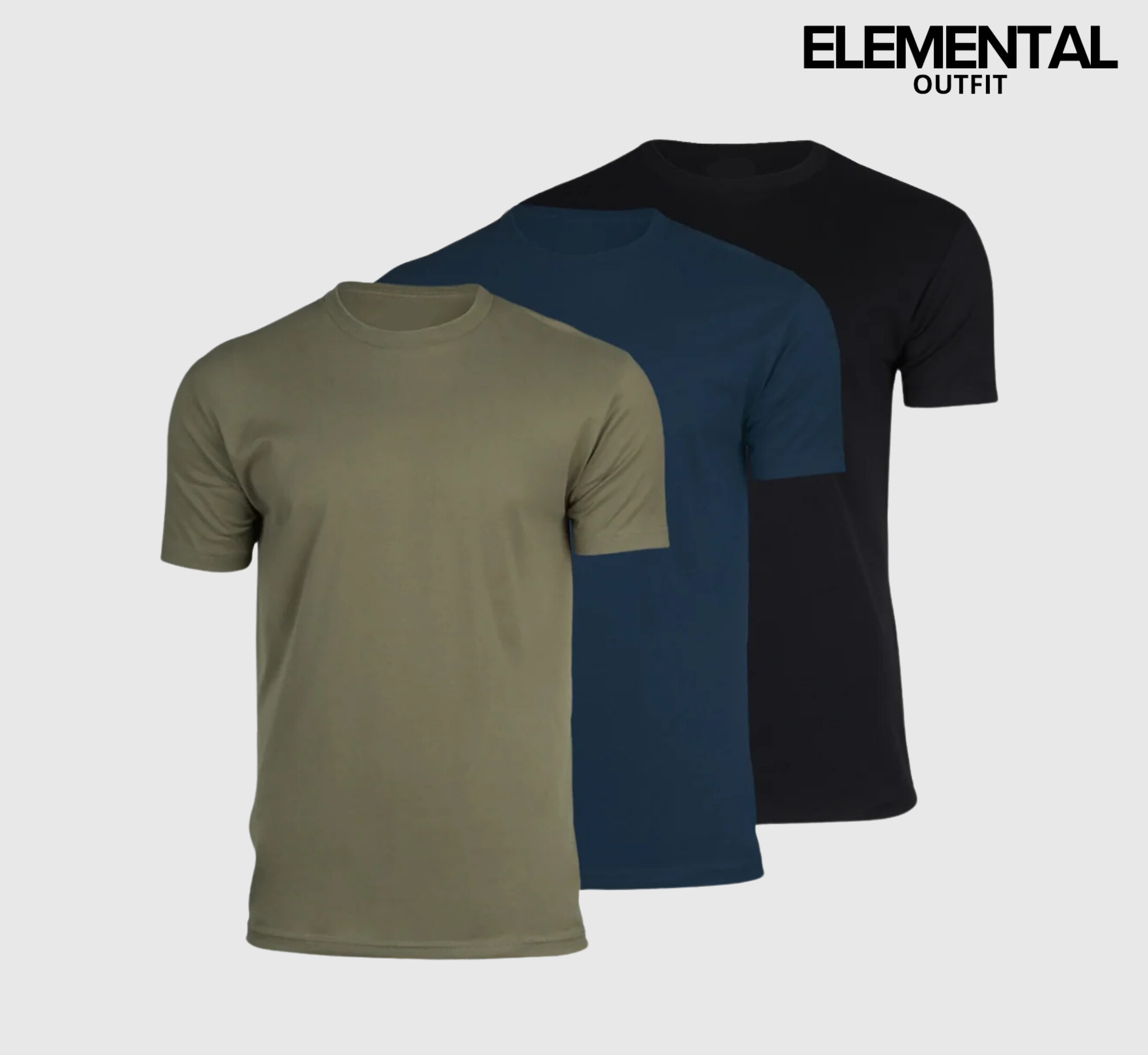 Pack 6+1 Gratis - Remeras Elementales Algodon 100% - Molderia Exclusiva