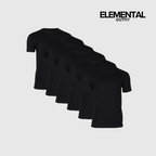 Pack 6+1 Gratis - Remeras Elementales Algodon 100% - Molderia Exclusiva