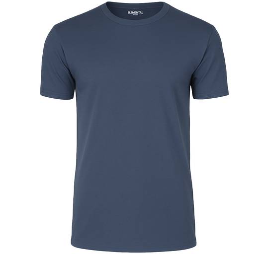 Remera Azul Elemental de Lujo - Molderia Exclusiva
