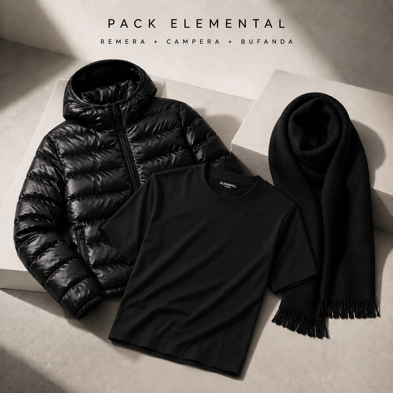 Remera Elemental - Pack Exclusivo