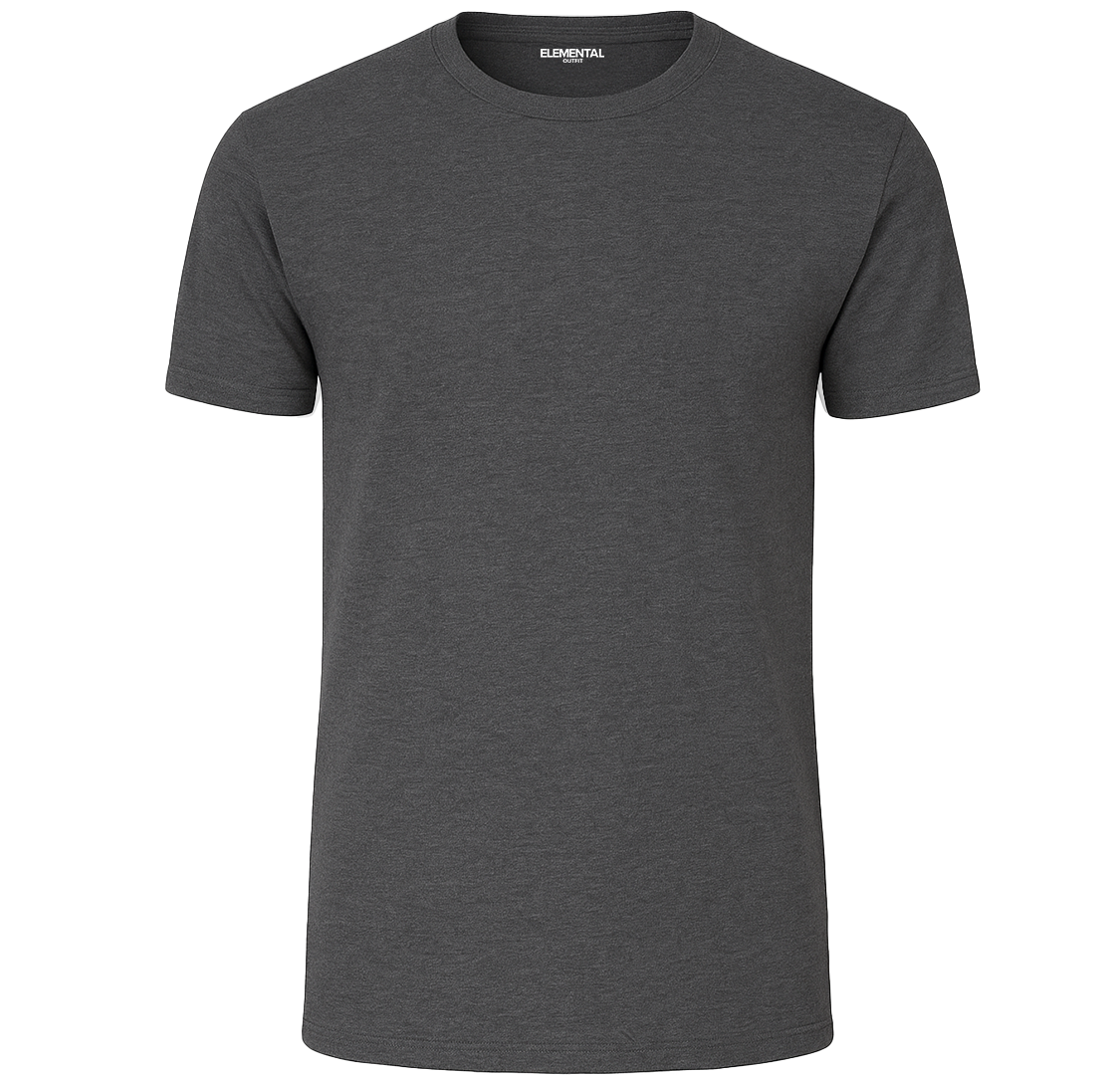 Remera Gris Elemental de Lujo - Molderia Exclusiva