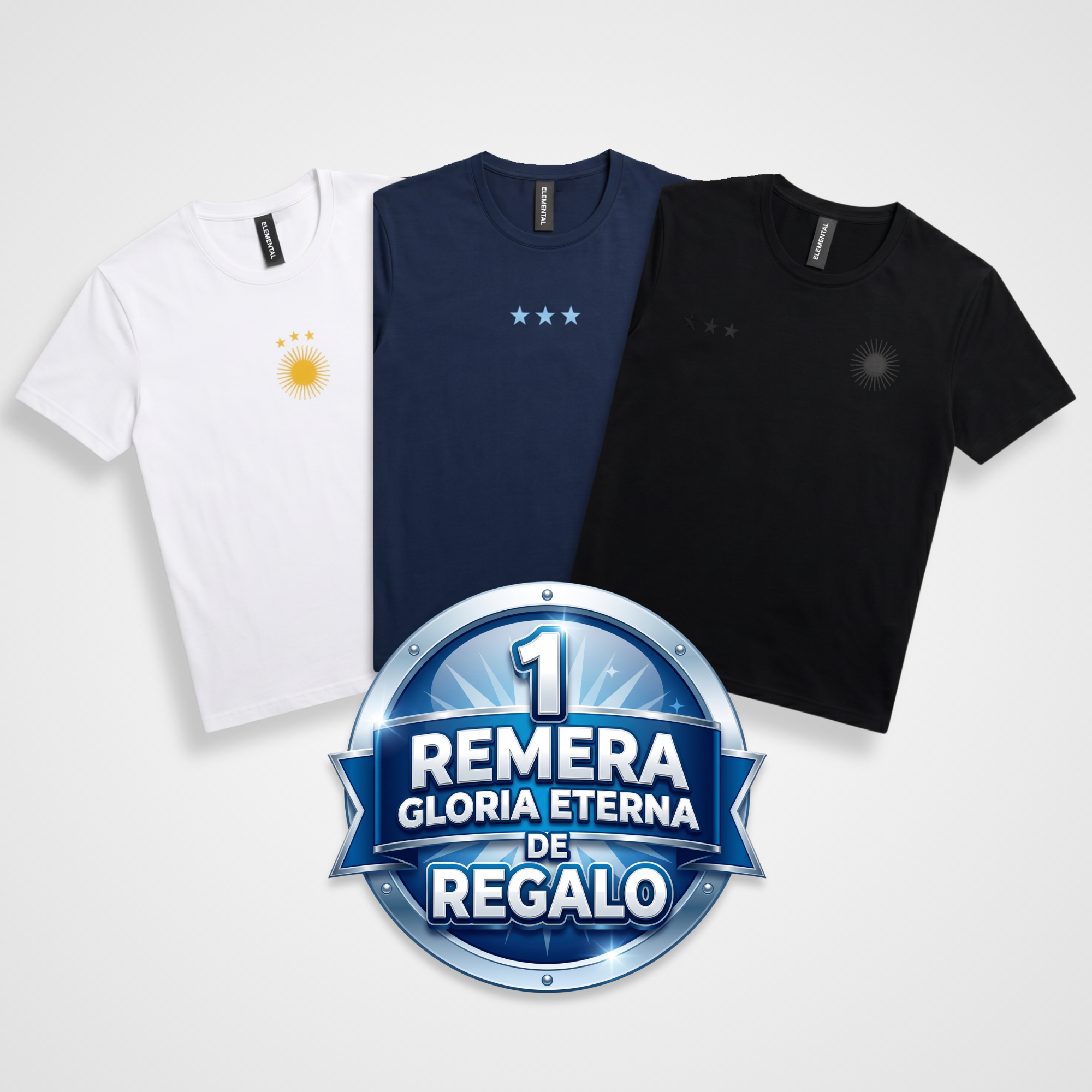 Pack 3 - Remeras que te hacen ver mejor al instante