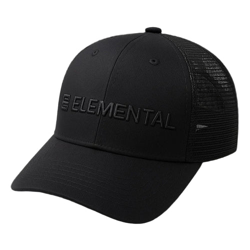Gorra Total Black Exclusiva con Logo E