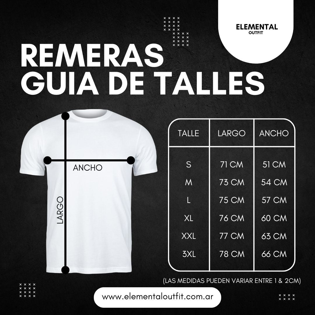 Remera Elemental Algodon 100% orgánico