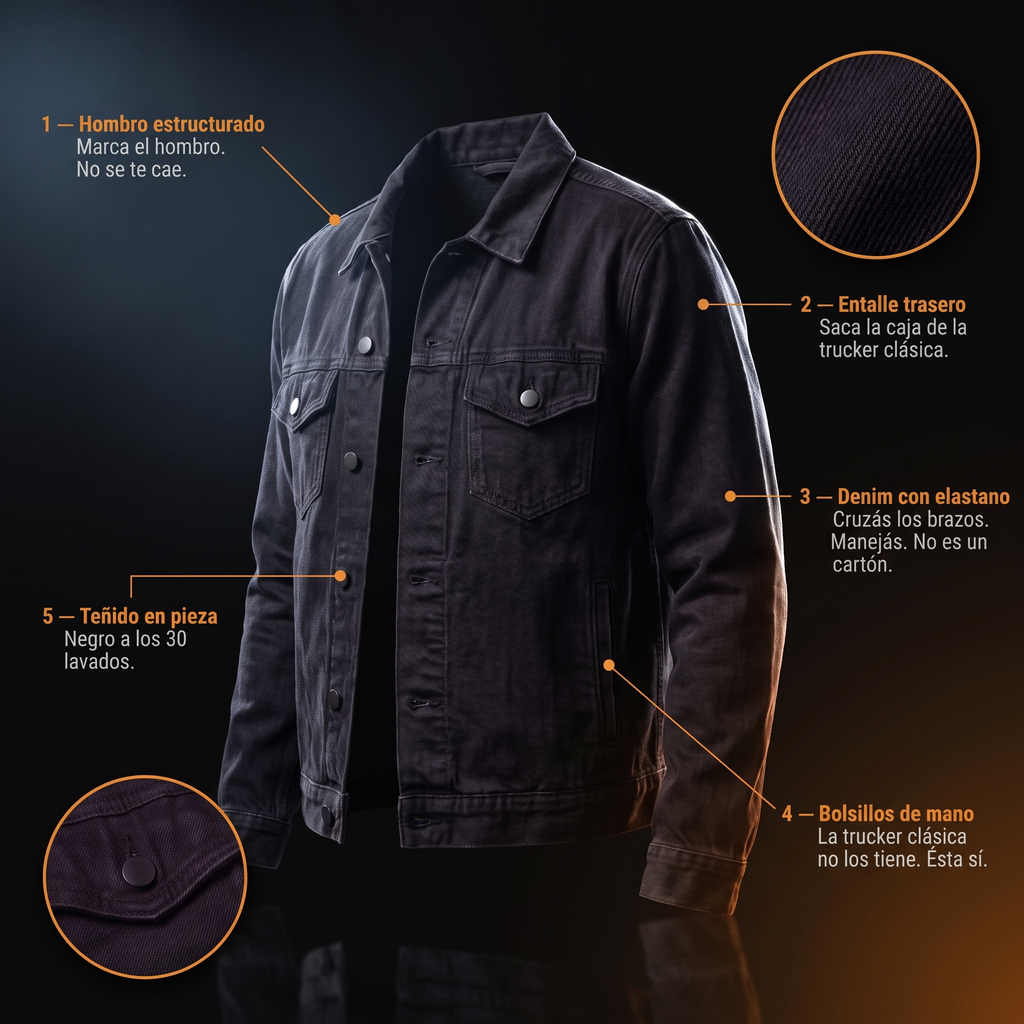 Pack Remeras + Campera de Jean